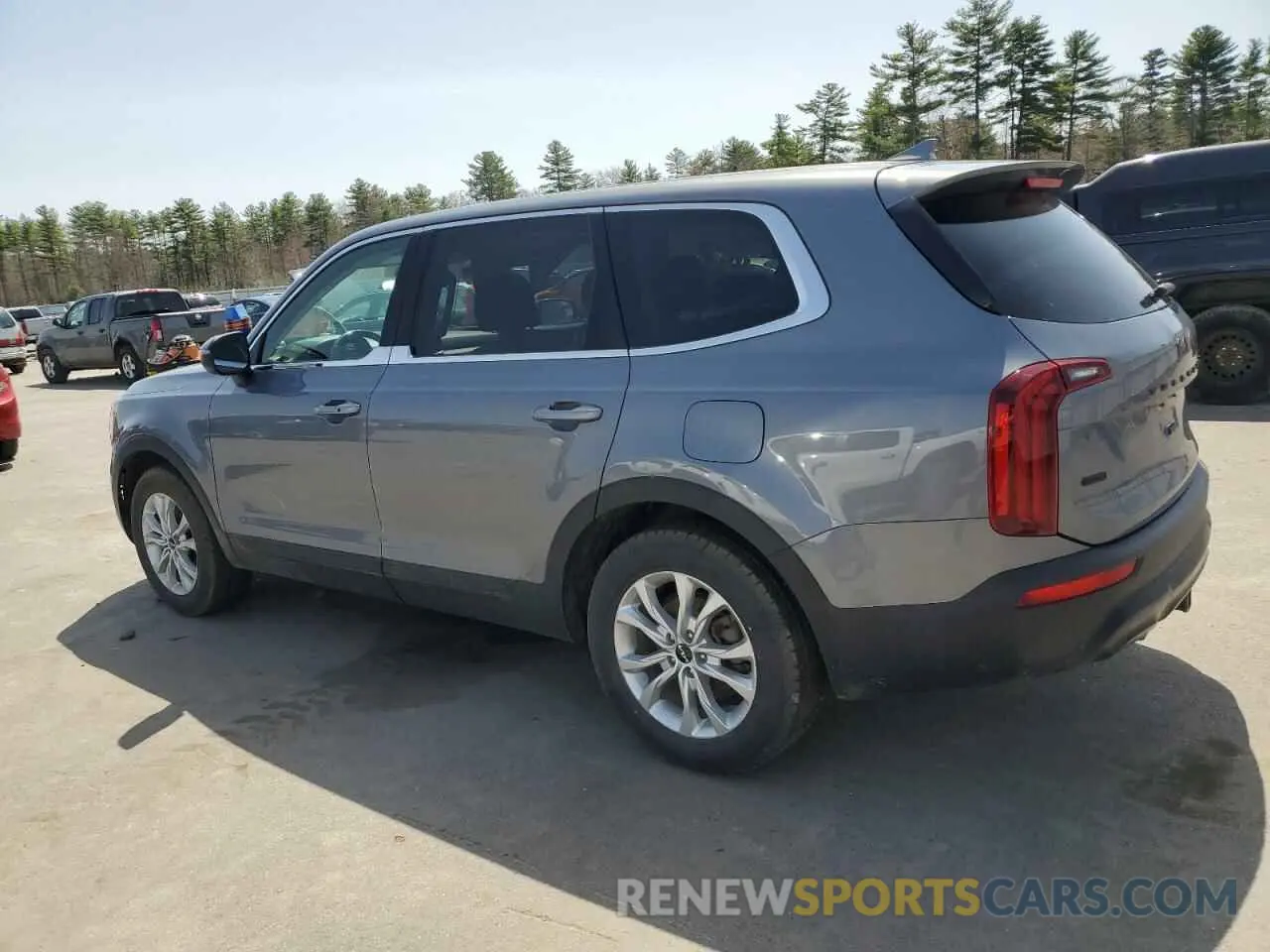 2 fotografías del automóvil dañado 5XYP2DHC4NG214747 KIA TELLURIDE 2022