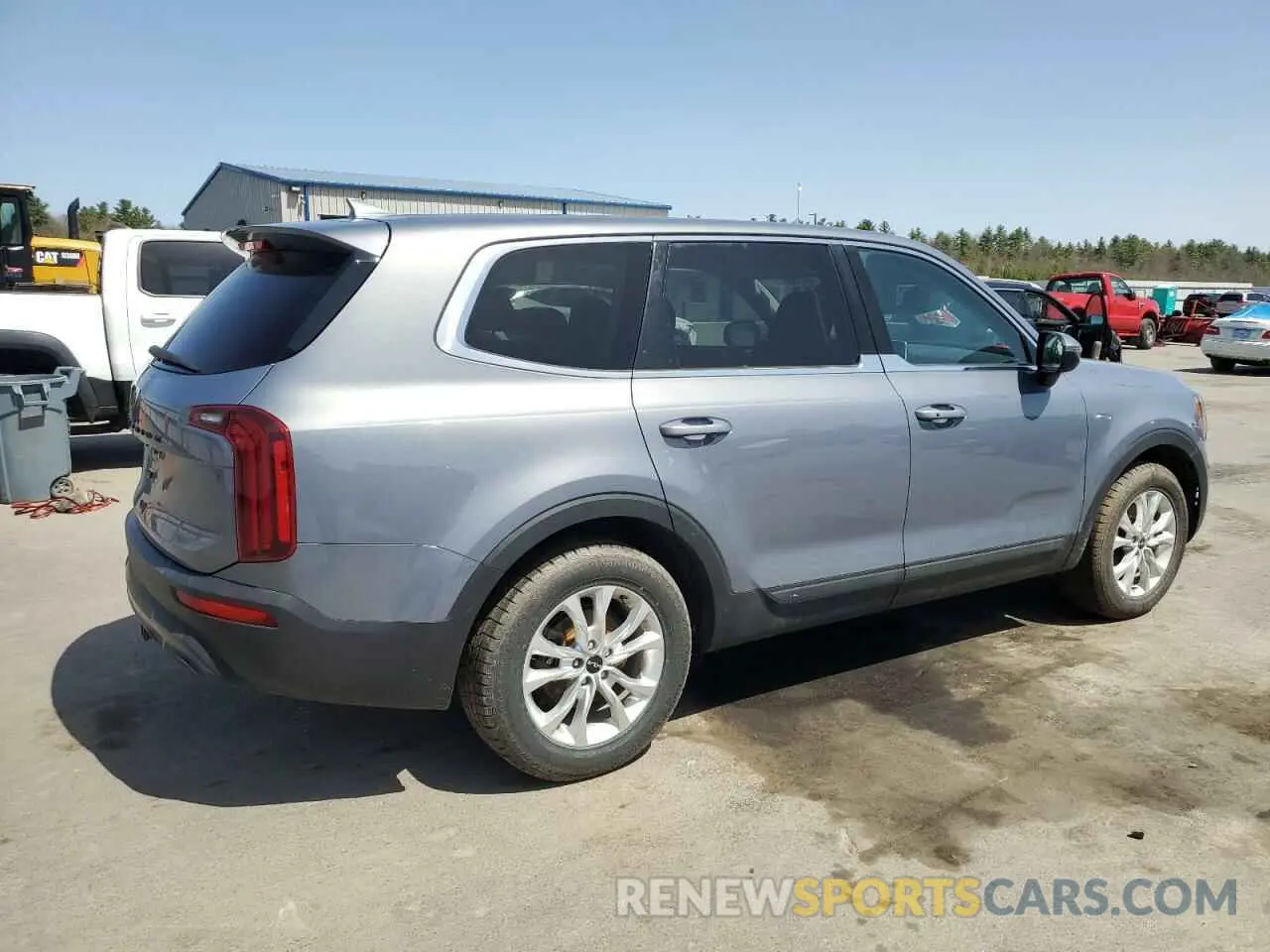 3 fotografías del automóvil dañado 5XYP2DHC4NG214747 KIA TELLURIDE 2022