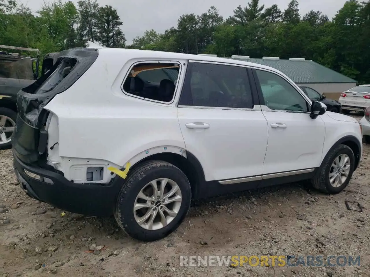 3 fotografías del automóvil dañado 5XYP2DHC6NG286730 KIA TELLURIDE 2022