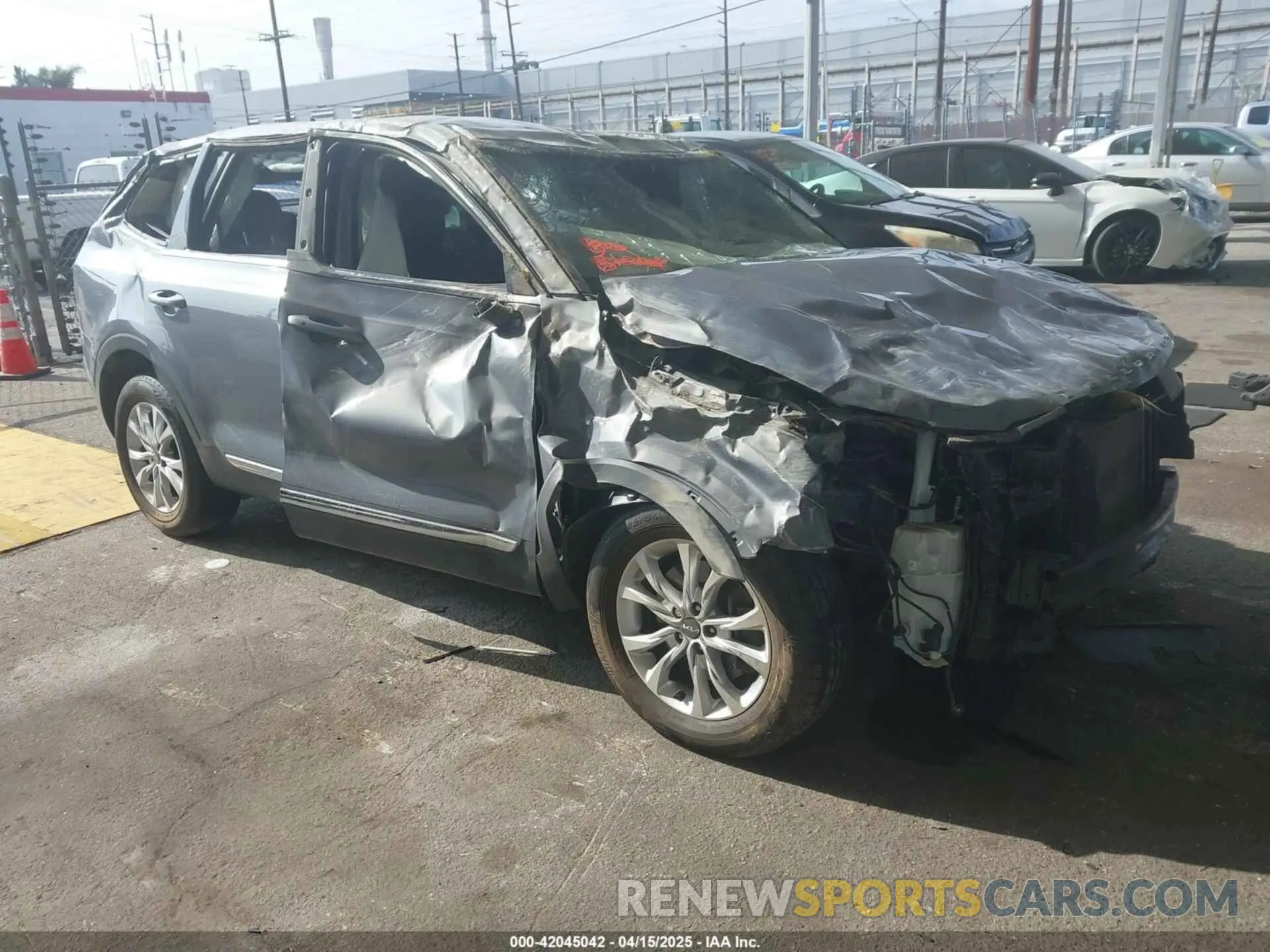 1 fotografías del automóvil dañado 5XYP2DHC7NG221269 KIA TELLURIDE 2022