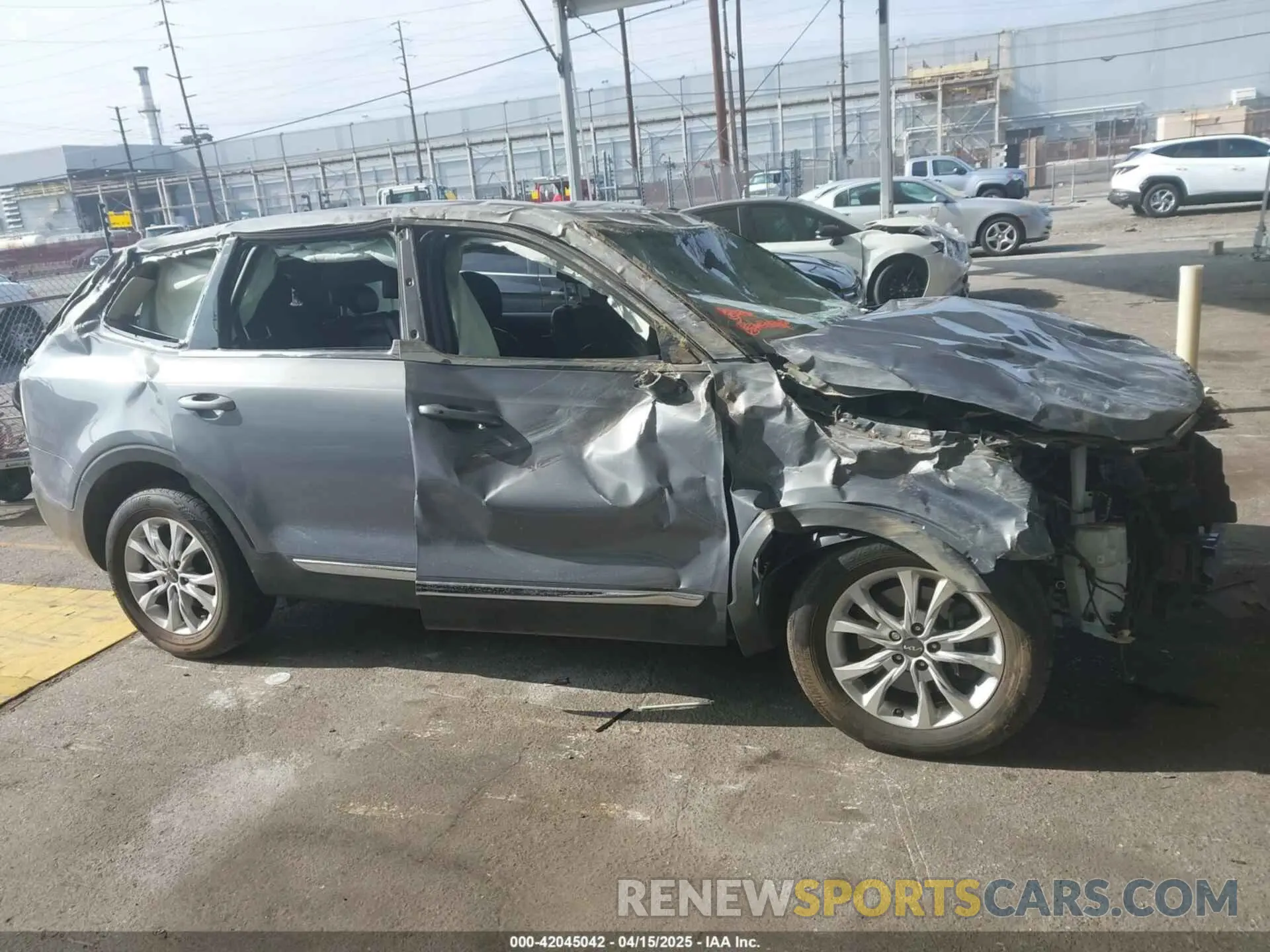 13 fotografías del automóvil dañado 5XYP2DHC7NG221269 KIA TELLURIDE 2022