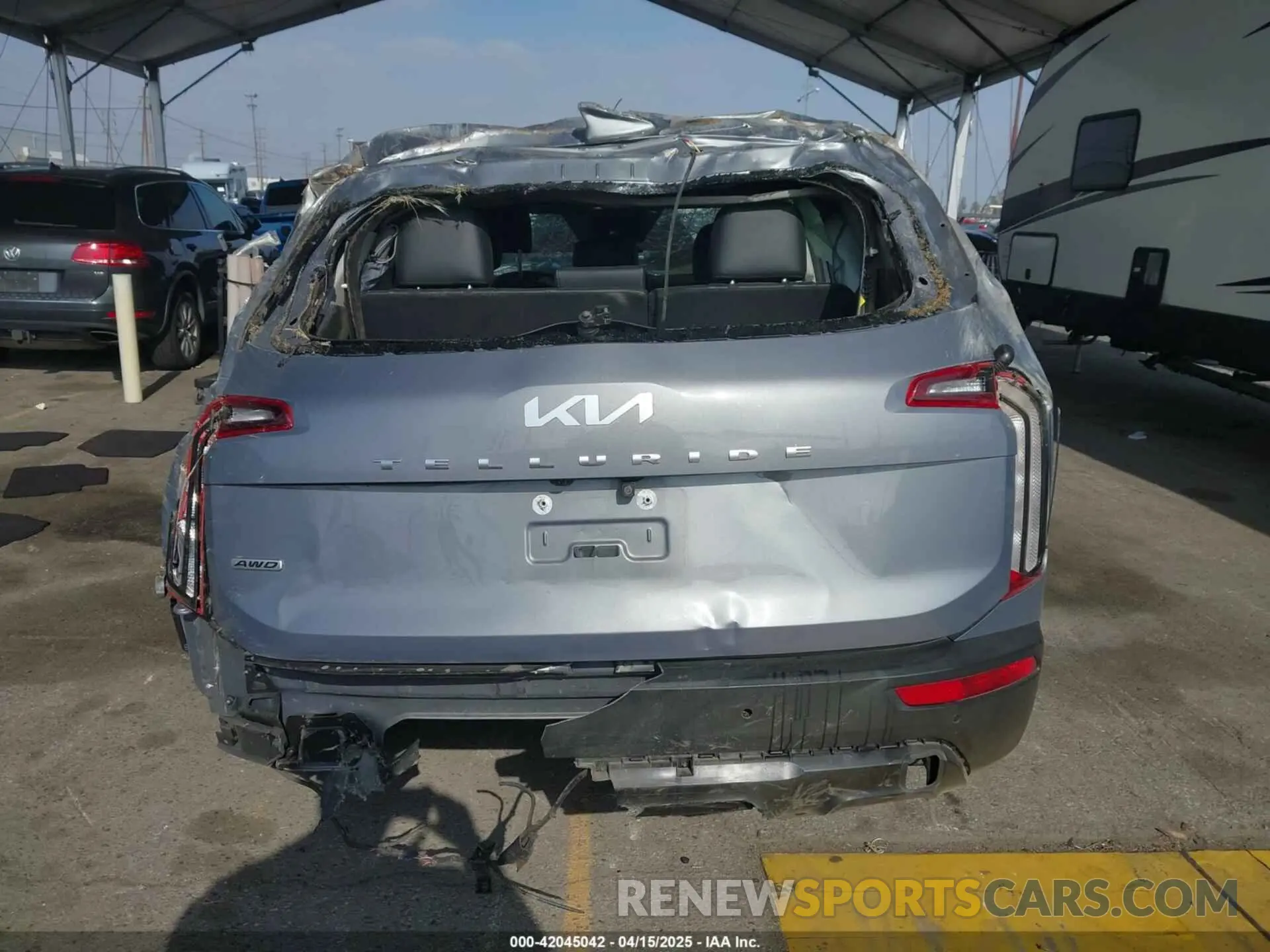 16 fotografías del automóvil dañado 5XYP2DHC7NG221269 KIA TELLURIDE 2022