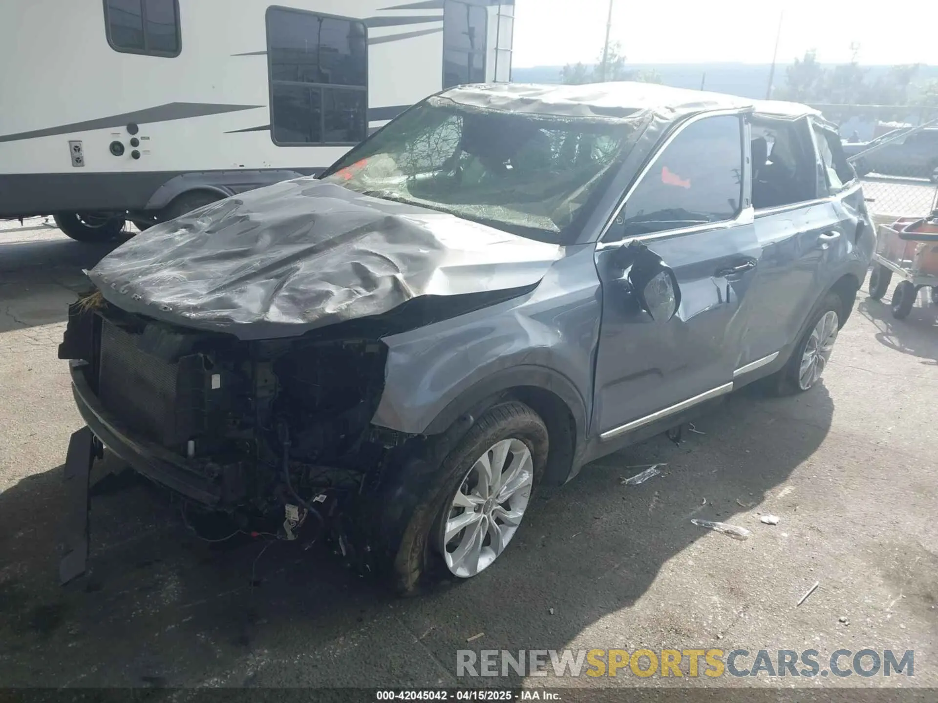 2 fotografías del automóvil dañado 5XYP2DHC7NG221269 KIA TELLURIDE 2022