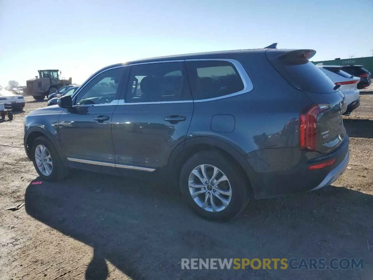 2 fotografías del automóvil dañado 5XYP2DHC7NG285778 KIA TELLURIDE 2022