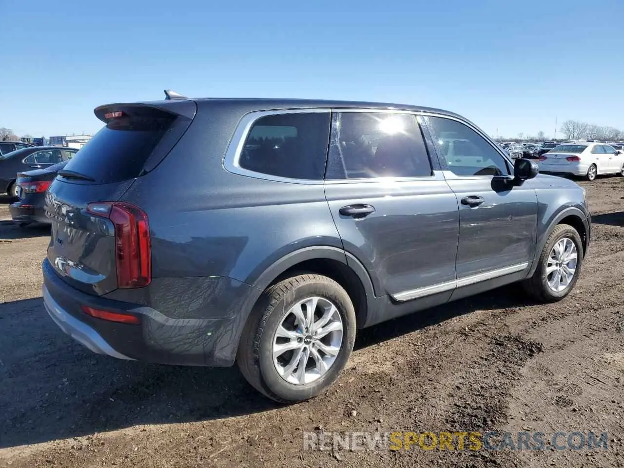 3 fotografías del automóvil dañado 5XYP2DHC7NG285778 KIA TELLURIDE 2022