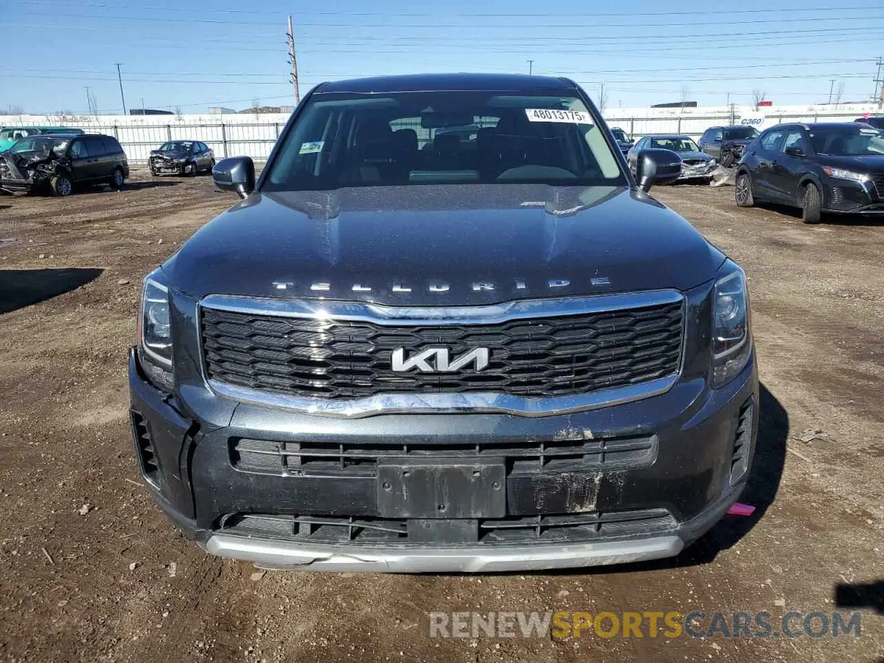 5 fotografías del automóvil dañado 5XYP2DHC7NG285778 KIA TELLURIDE 2022