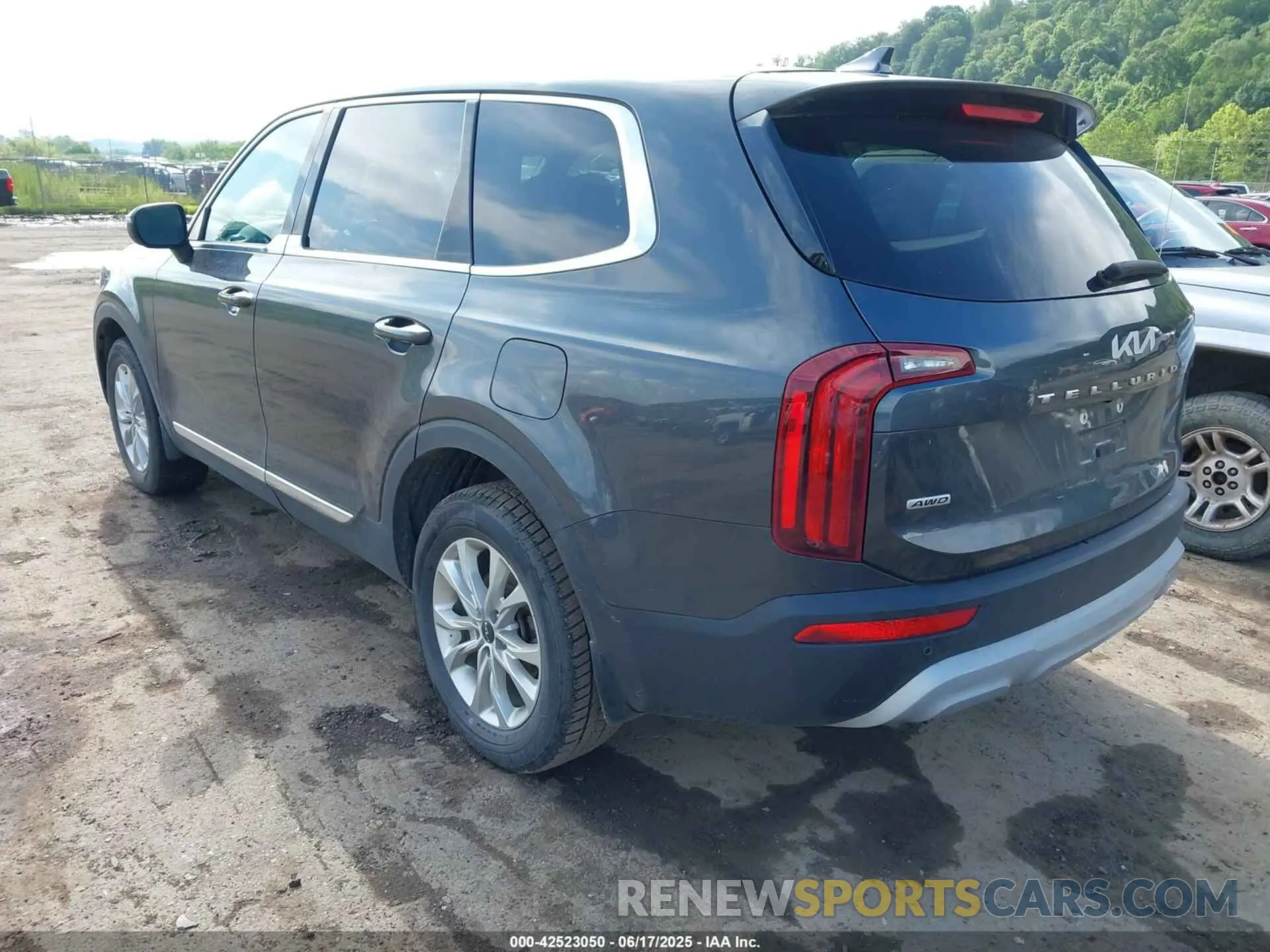 3 fotografías del automóvil dañado 5XYP2DHC8NG218705 KIA TELLURIDE 2022