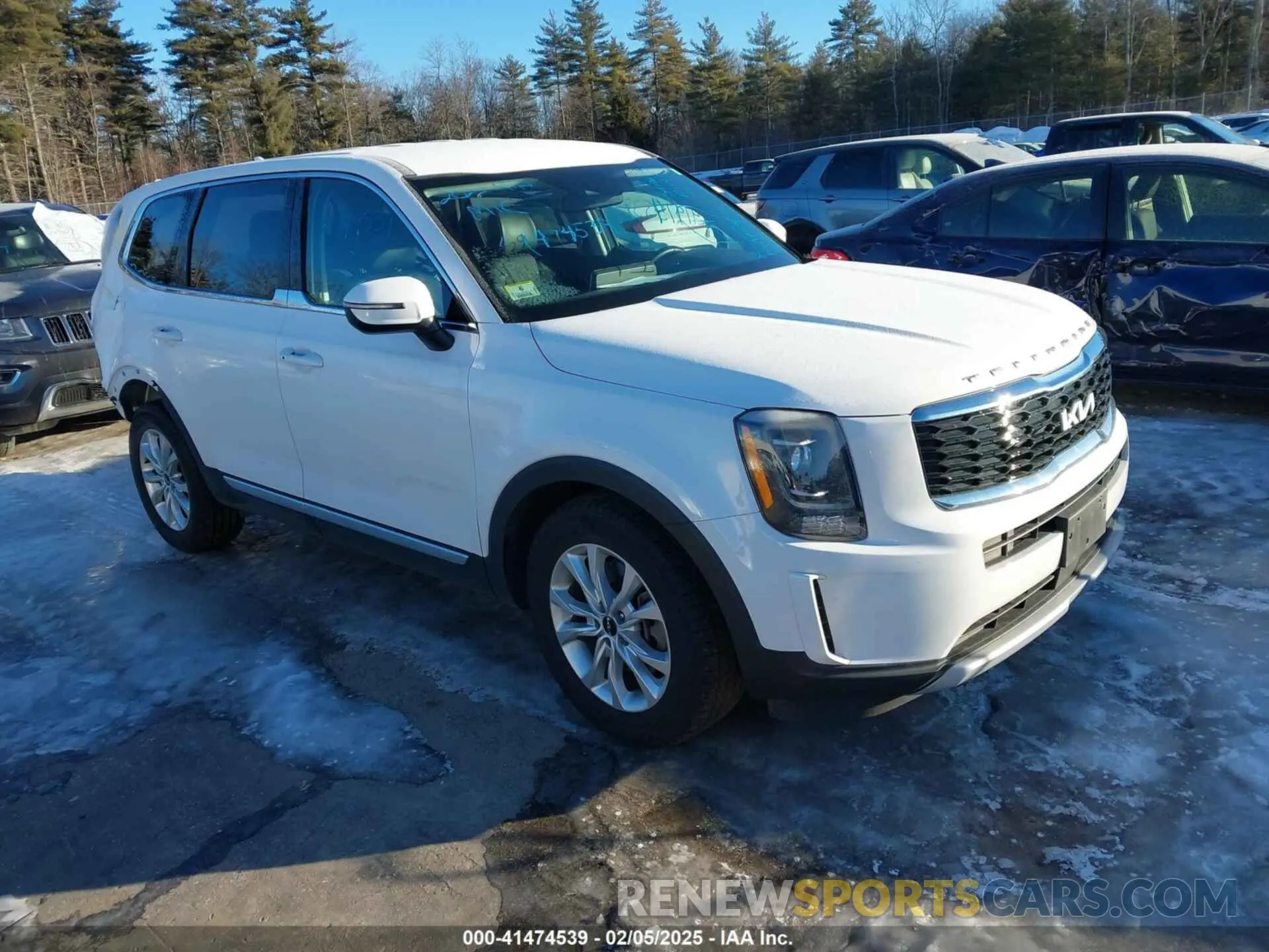 1 fotografías del automóvil dañado 5XYP2DHC9NG283319 KIA TELLURIDE 2022