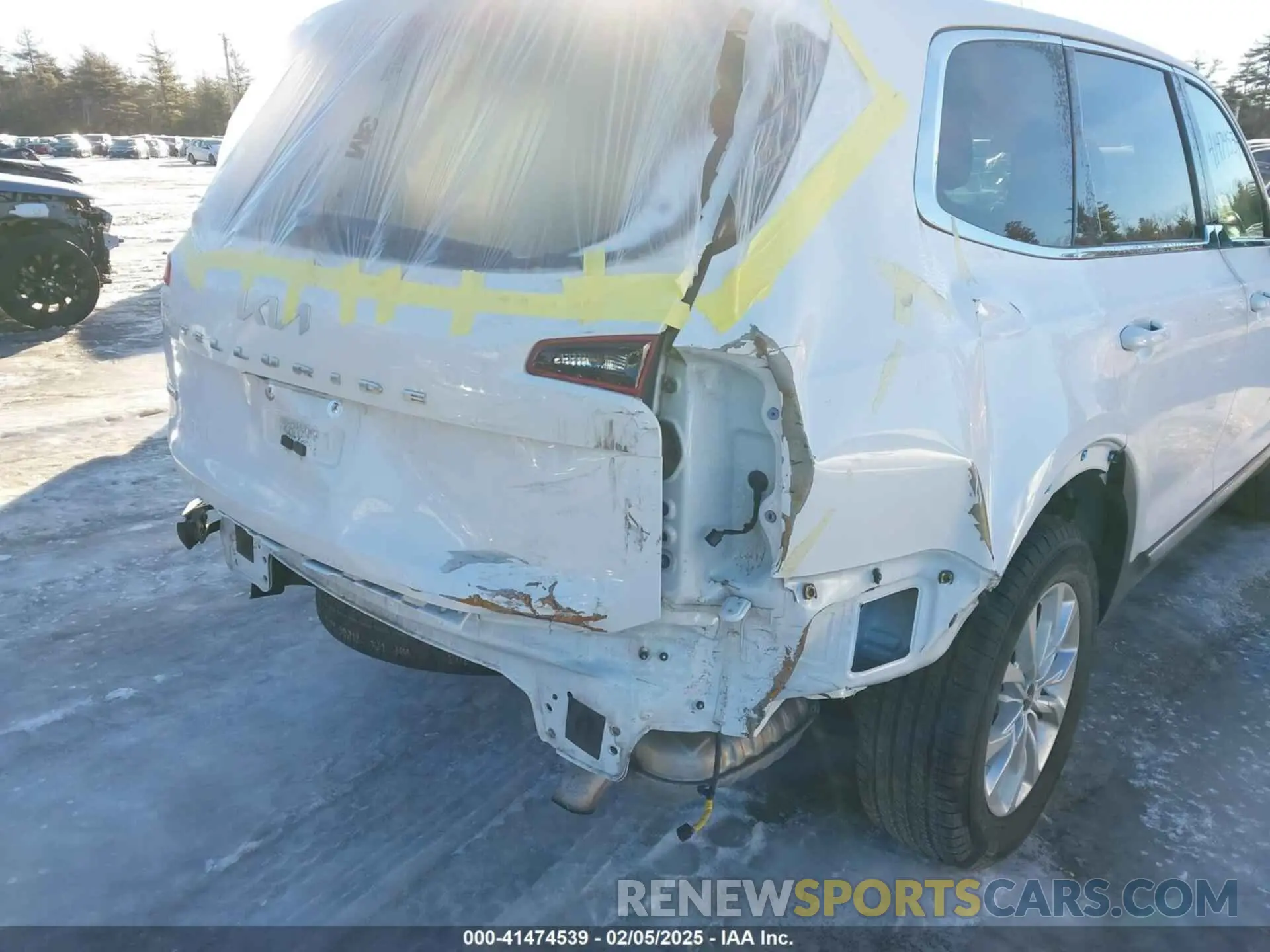 6 fotografías del automóvil dañado 5XYP2DHC9NG283319 KIA TELLURIDE 2022
