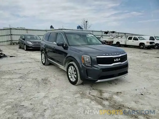 12 fotografías del automóvil dañado 5XYP2DHCXNG200934 KIA TELLURIDE 2022