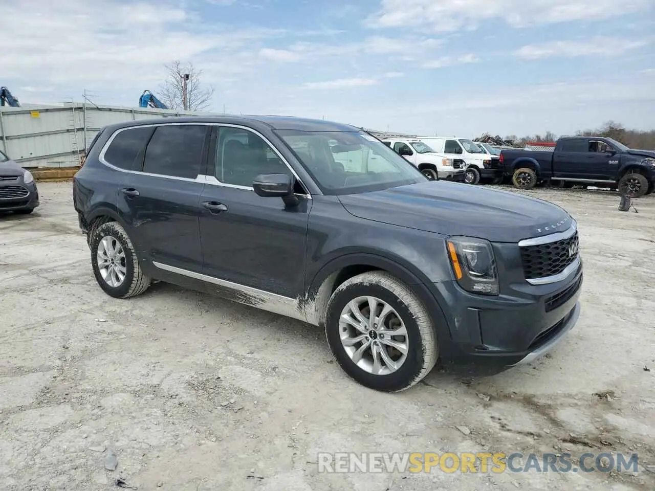 4 fotografías del automóvil dañado 5XYP2DHCXNG200934 KIA TELLURIDE 2022