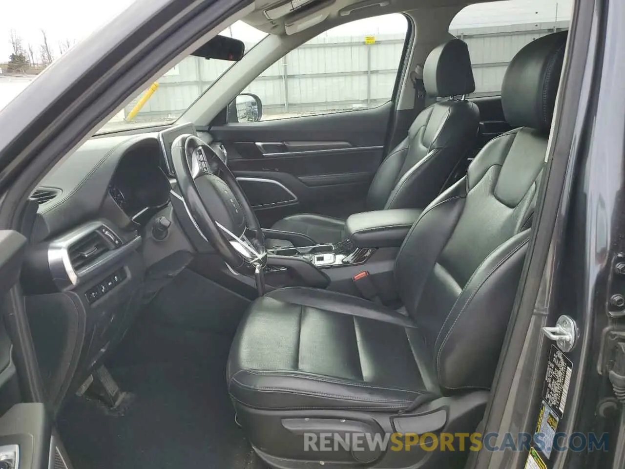 7 fotografías del automóvil dañado 5XYP2DHCXNG200934 KIA TELLURIDE 2022