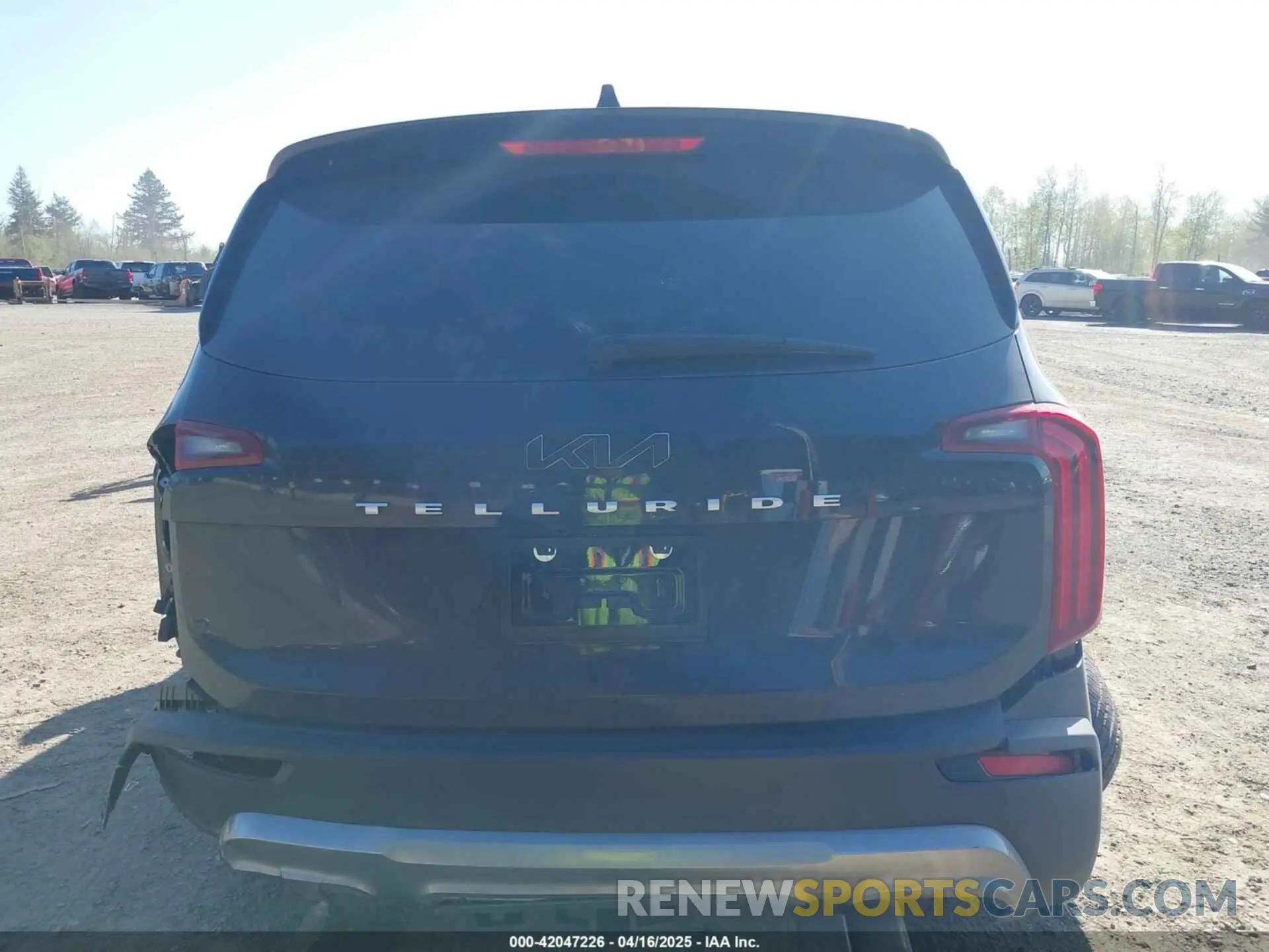 16 fotografías del automóvil dañado 5XYP34HC0NG243269 KIA TELLURIDE 2022
