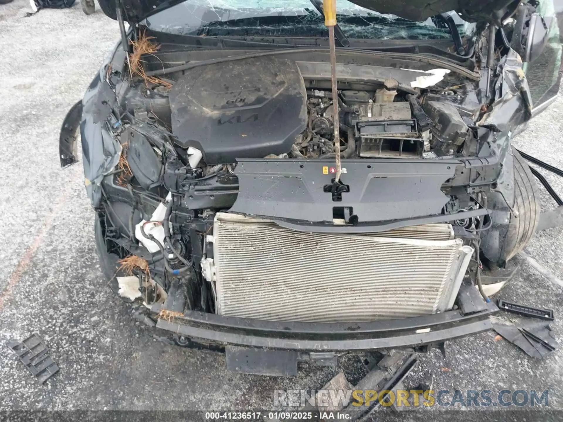 10 fotografías del automóvil dañado 5XYP34HC1NG293520 KIA TELLURIDE 2022