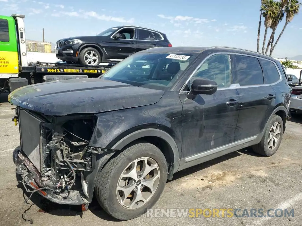 1 fotografías del automóvil dañado 5XYP34HC2NG204313 KIA TELLURIDE 2022