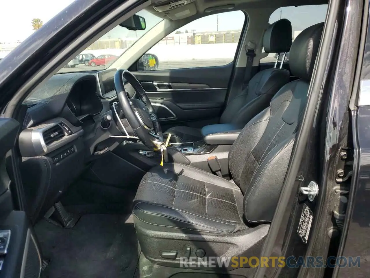 7 fotografías del automóvil dañado 5XYP34HC2NG204313 KIA TELLURIDE 2022