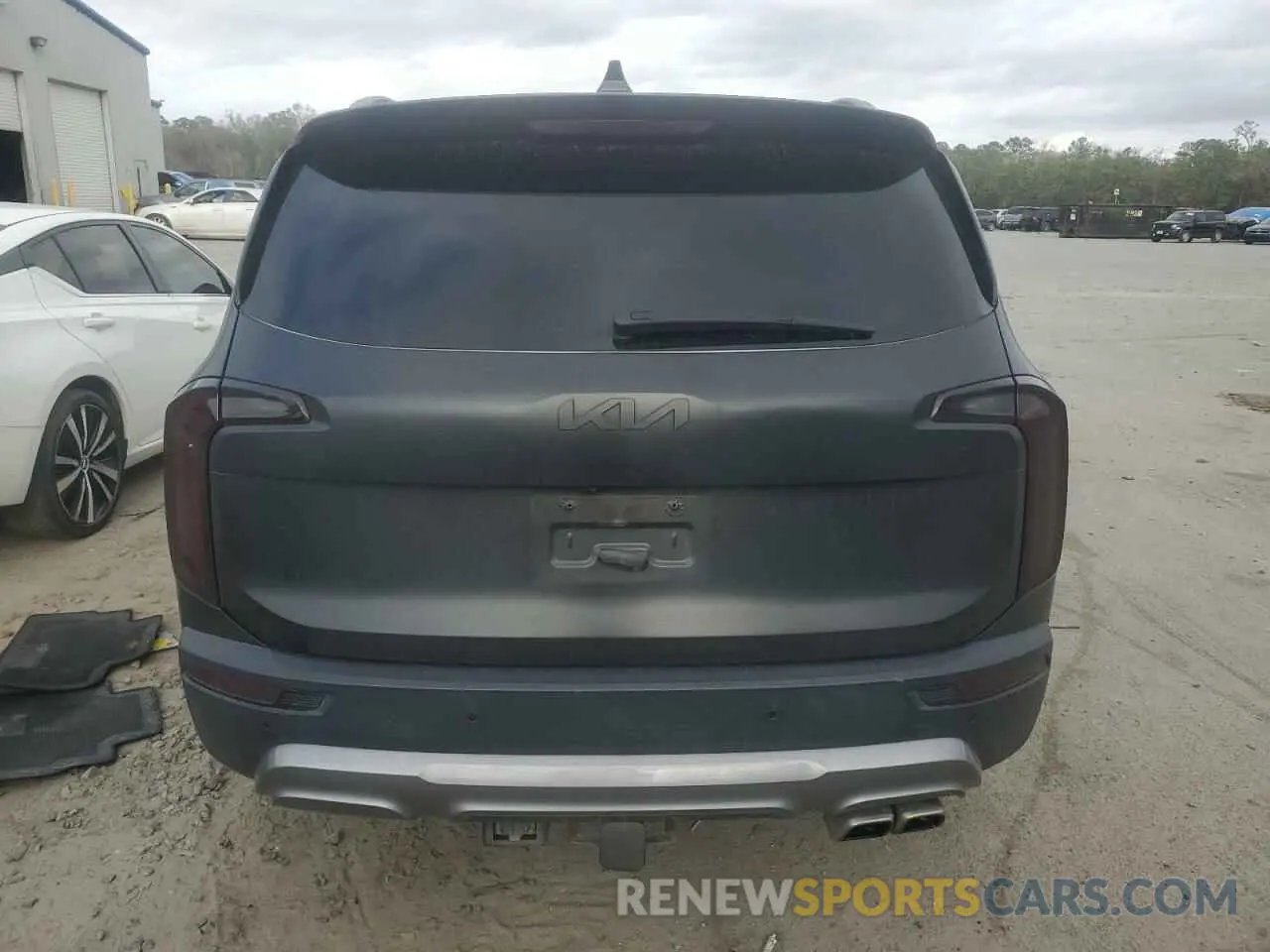 6 fotografías del automóvil dañado 5XYP34HC2NG301981 KIA TELLURIDE 2022