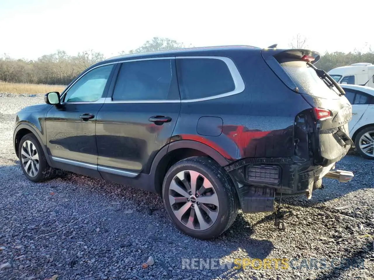 2 fotografías del automóvil dañado 5XYP34HC3NG202568 KIA TELLURIDE 2022