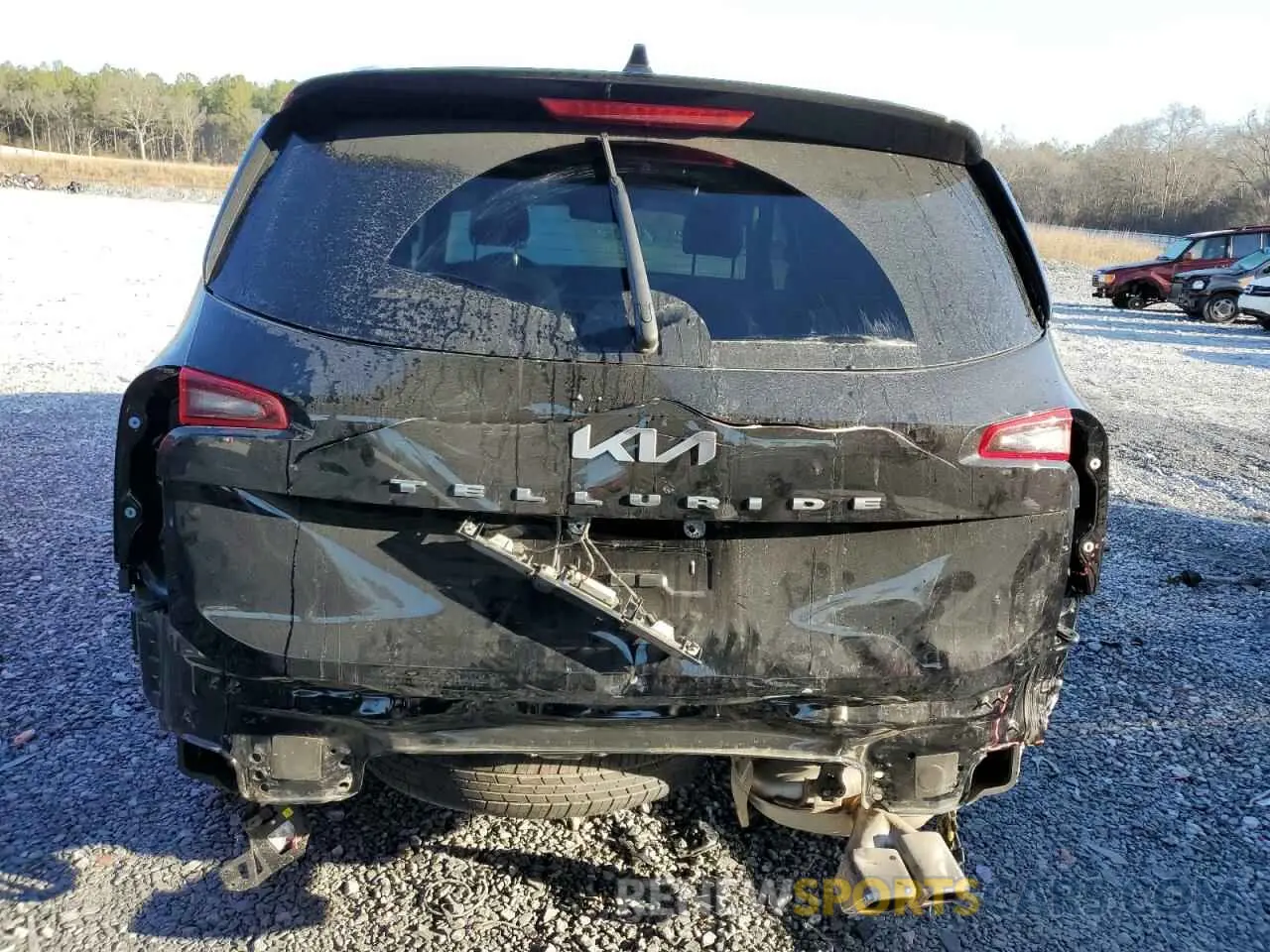6 fotografías del automóvil dañado 5XYP34HC3NG202568 KIA TELLURIDE 2022