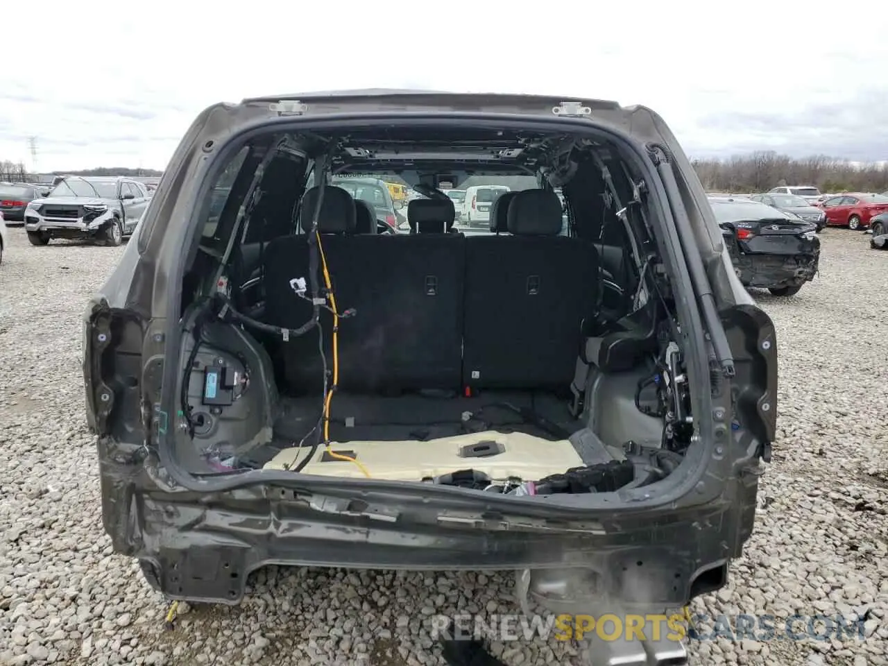 6 fotografías del automóvil dañado 5XYP34HC3NG240334 KIA TELLURIDE 2022