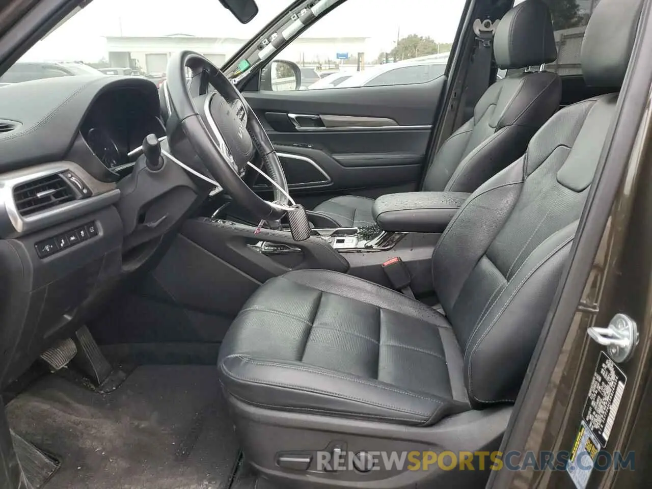 7 fotografías del automóvil dañado 5XYP34HC3NG240334 KIA TELLURIDE 2022