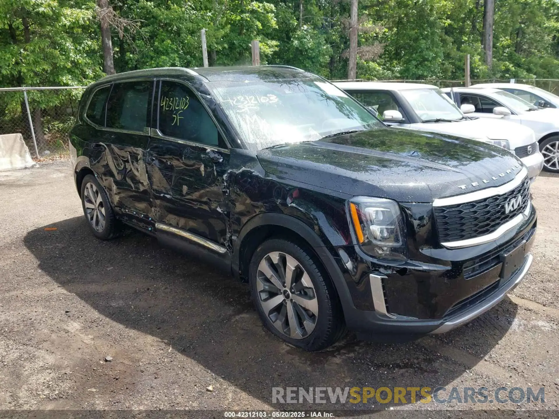1 fotografías del automóvil dañado 5XYP34HC3NG312049 KIA TELLURIDE 2022