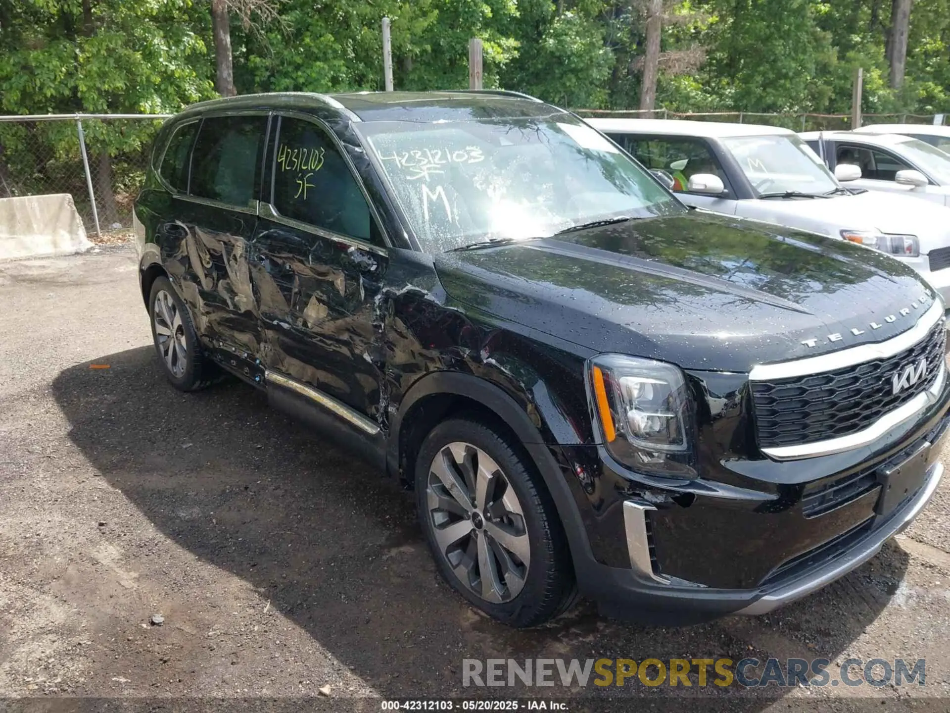 6 fotografías del automóvil dañado 5XYP34HC3NG312049 KIA TELLURIDE 2022