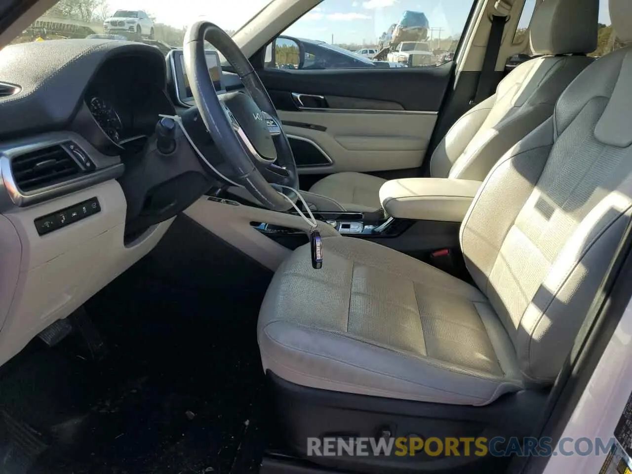 7 fotografías del automóvil dañado 5XYP34HC4NG231108 KIA TELLURIDE 2022