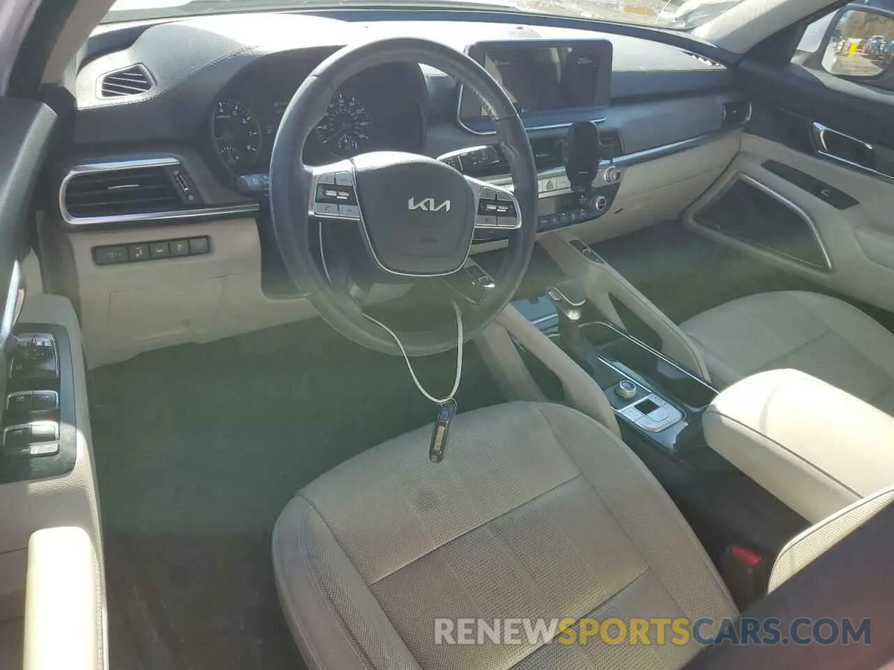 8 fotografías del automóvil dañado 5XYP34HC4NG231108 KIA TELLURIDE 2022