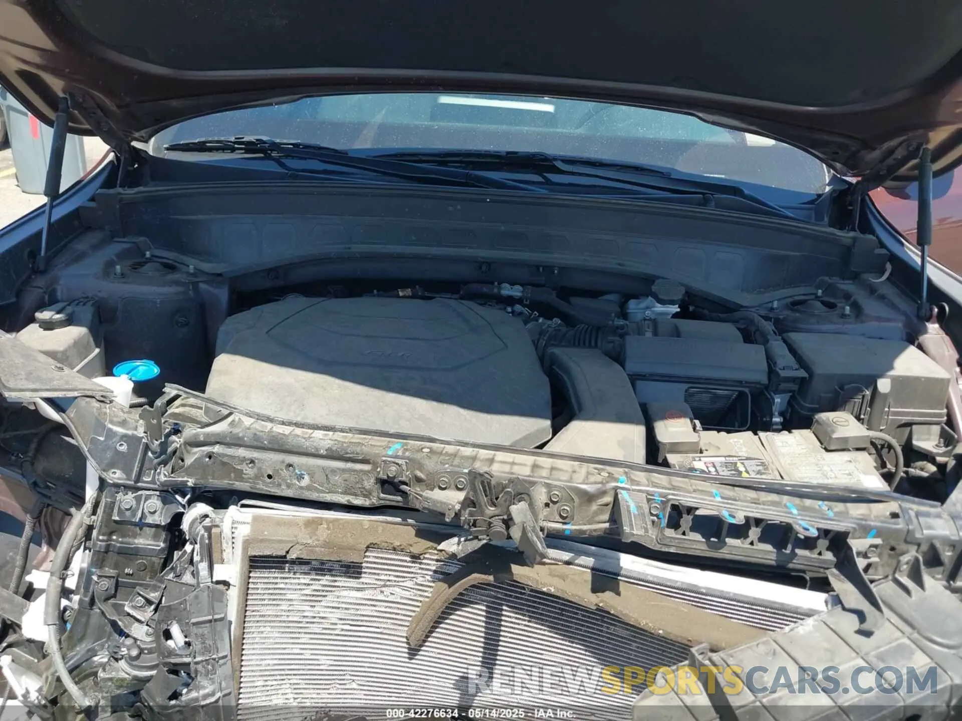 10 fotografías del automóvil dañado 5XYP34HC9NG265433 KIA TELLURIDE 2022