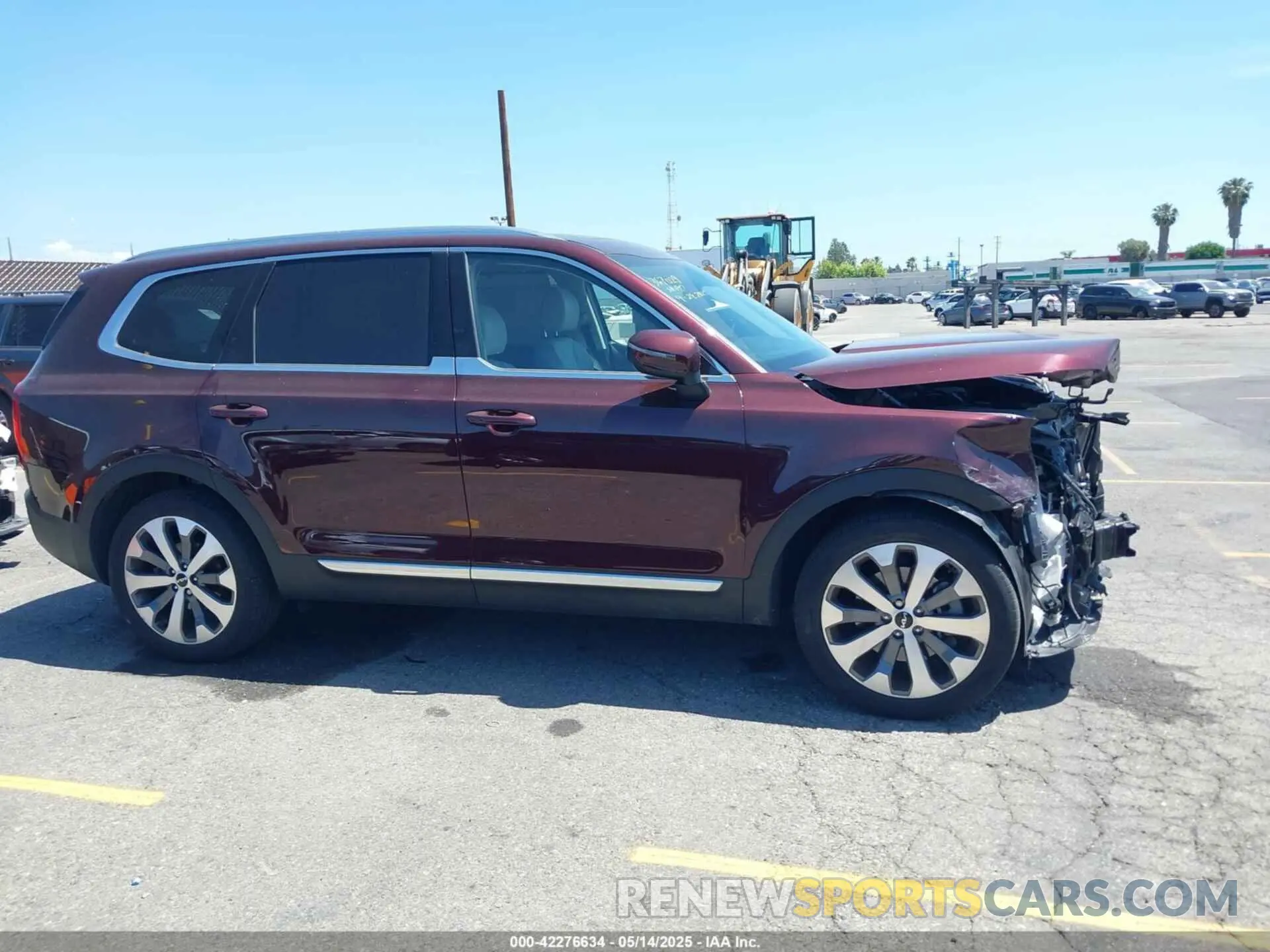 14 fotografías del automóvil dañado 5XYP34HC9NG265433 KIA TELLURIDE 2022
