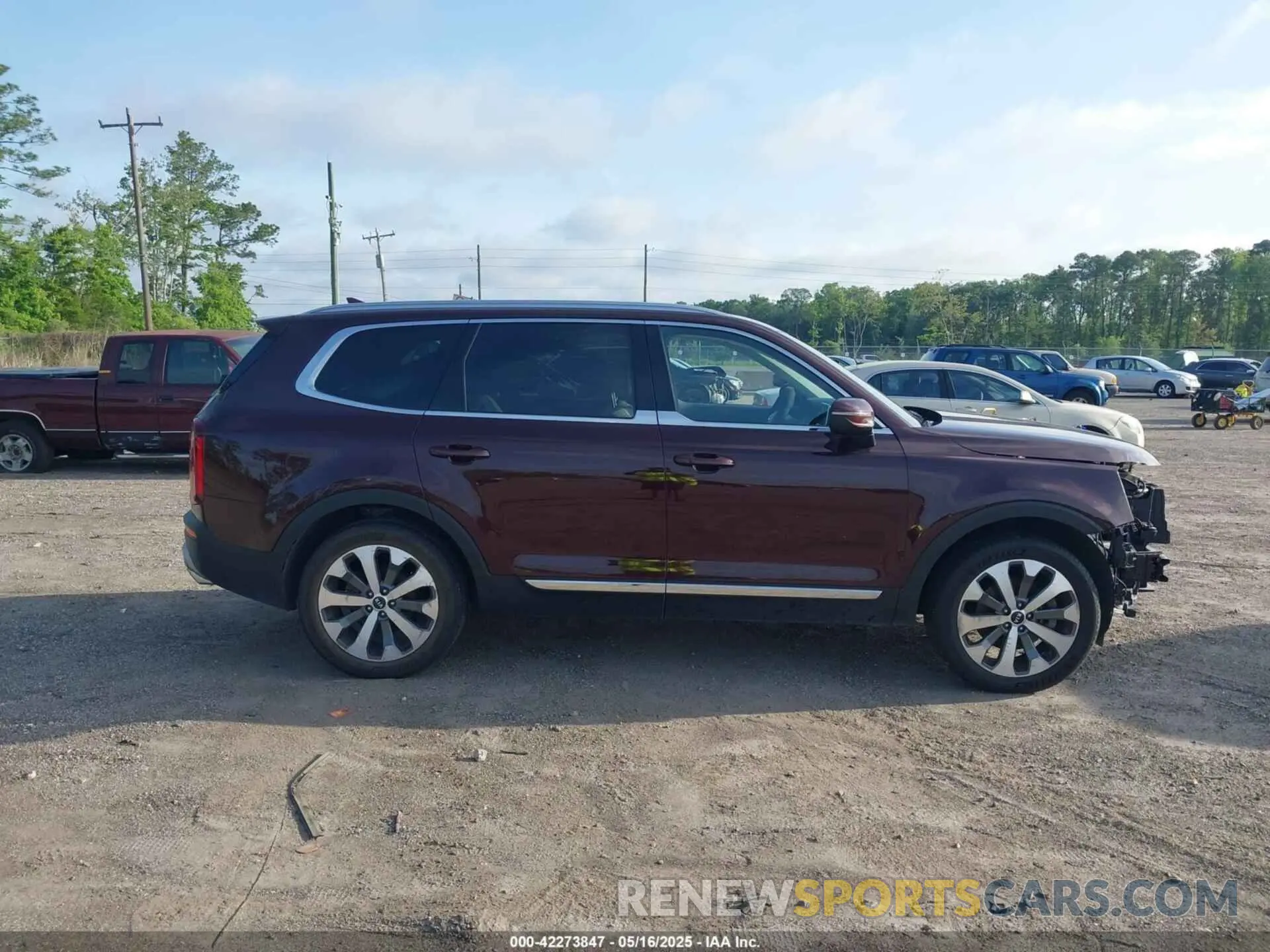 14 fotografías del automóvil dañado 5XYP34HCXNG263769 KIA TELLURIDE 2022