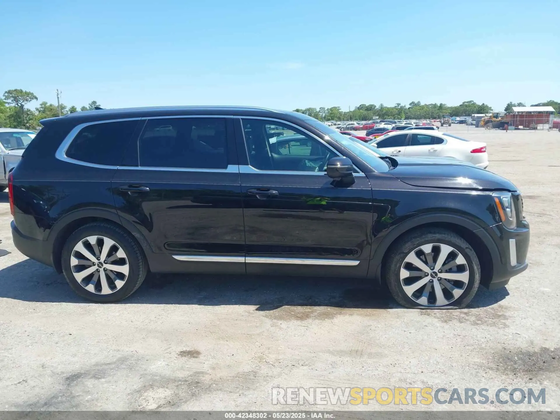 13 fotografías del automóvil dañado 5XYP34HCXNG314378 KIA TELLURIDE 2022