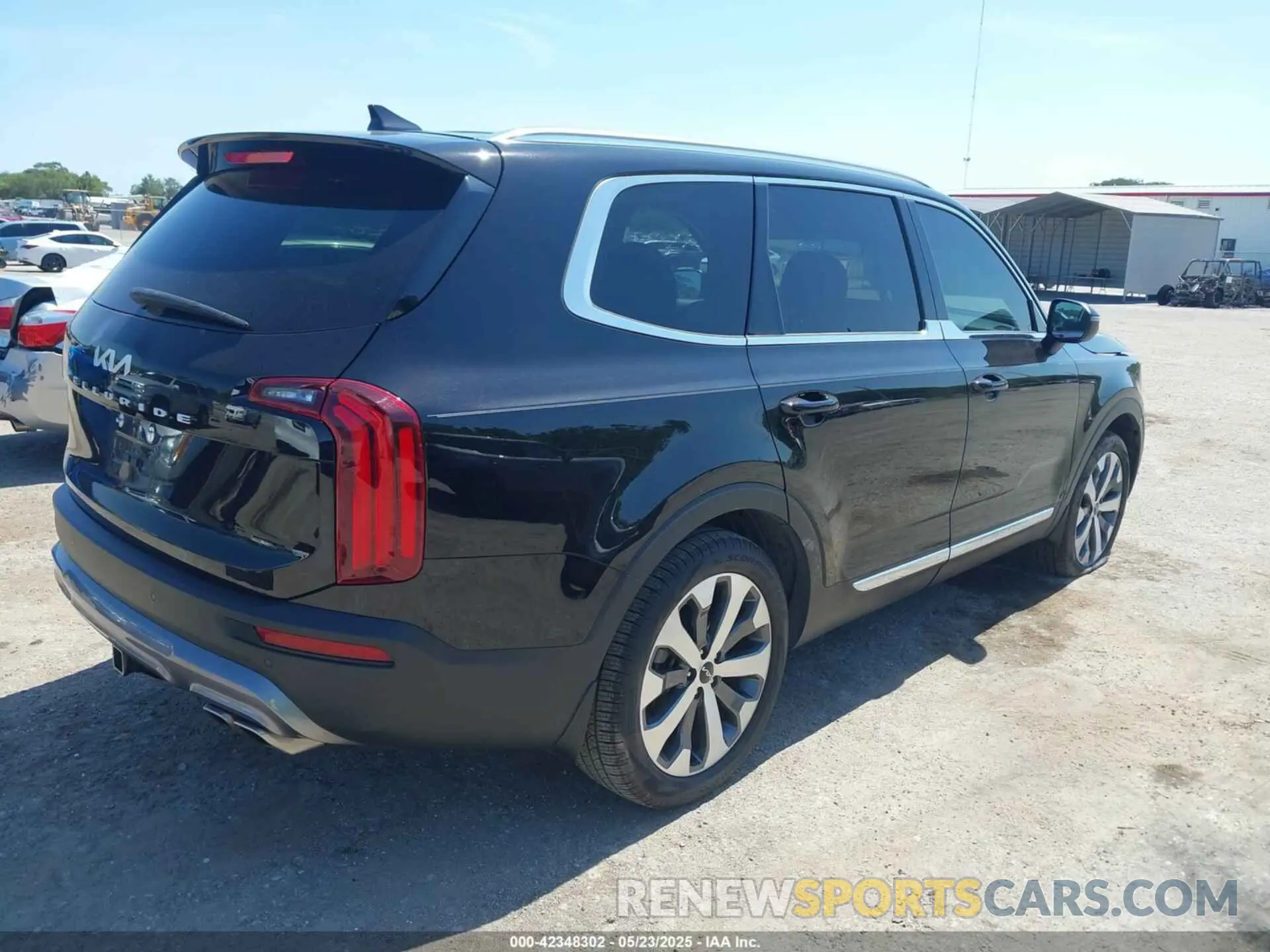 4 fotografías del automóvil dañado 5XYP34HCXNG314378 KIA TELLURIDE 2022