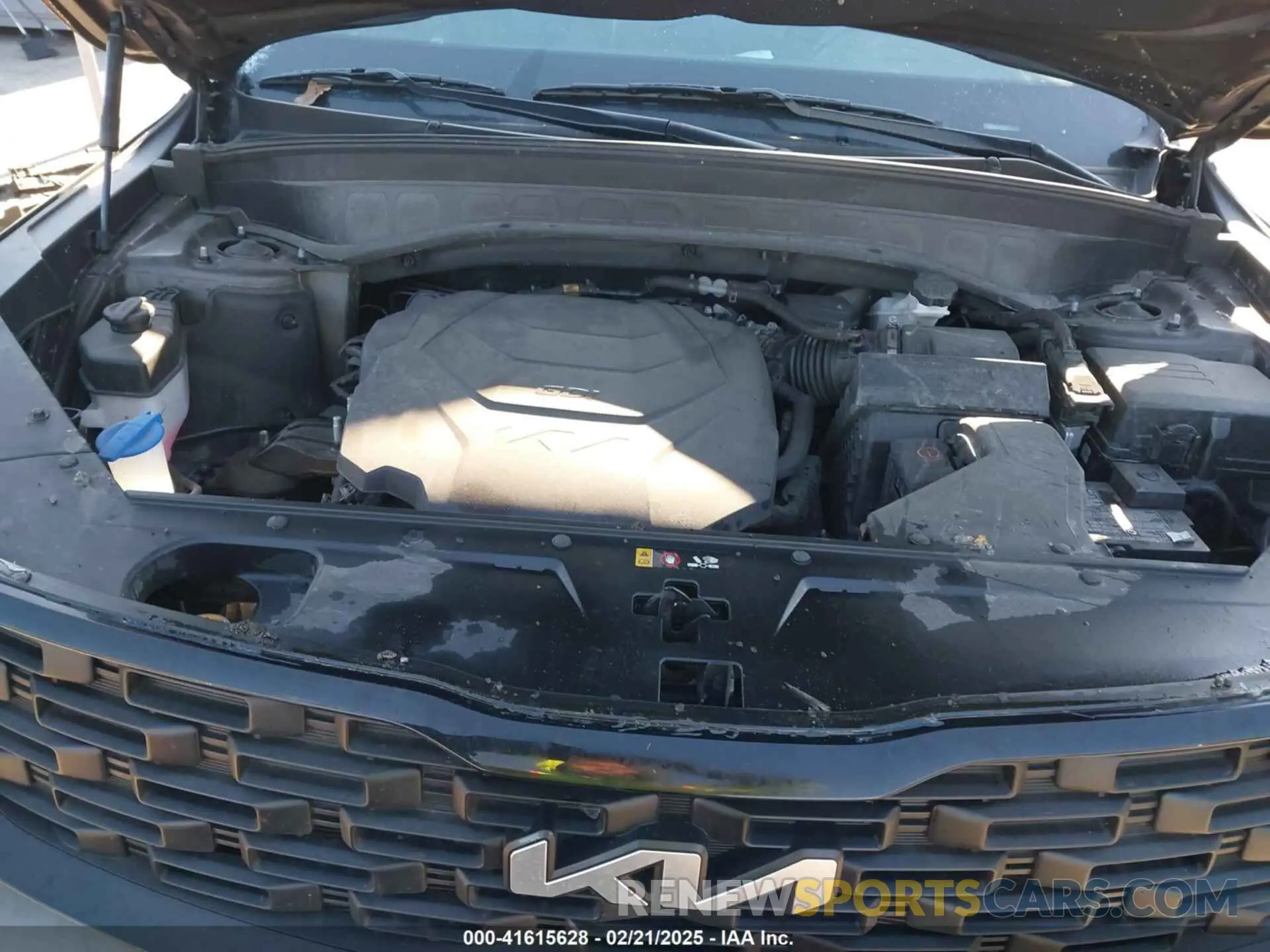 10 fotografías del automóvil dañado 5XYP3DHC1NG237397 KIA TELLURIDE 2022