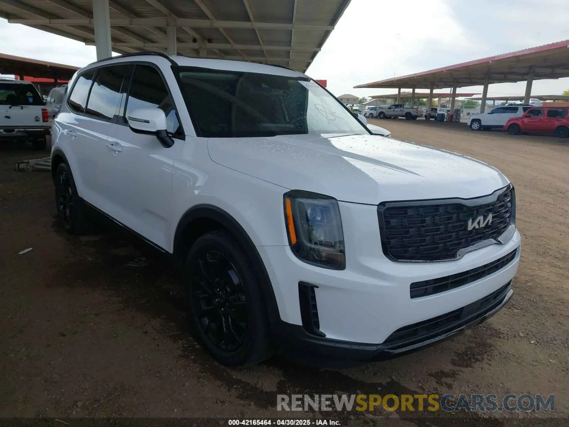 1 fotografías del automóvil dañado 5XYP3DHC1NG262171 KIA TELLURIDE 2022