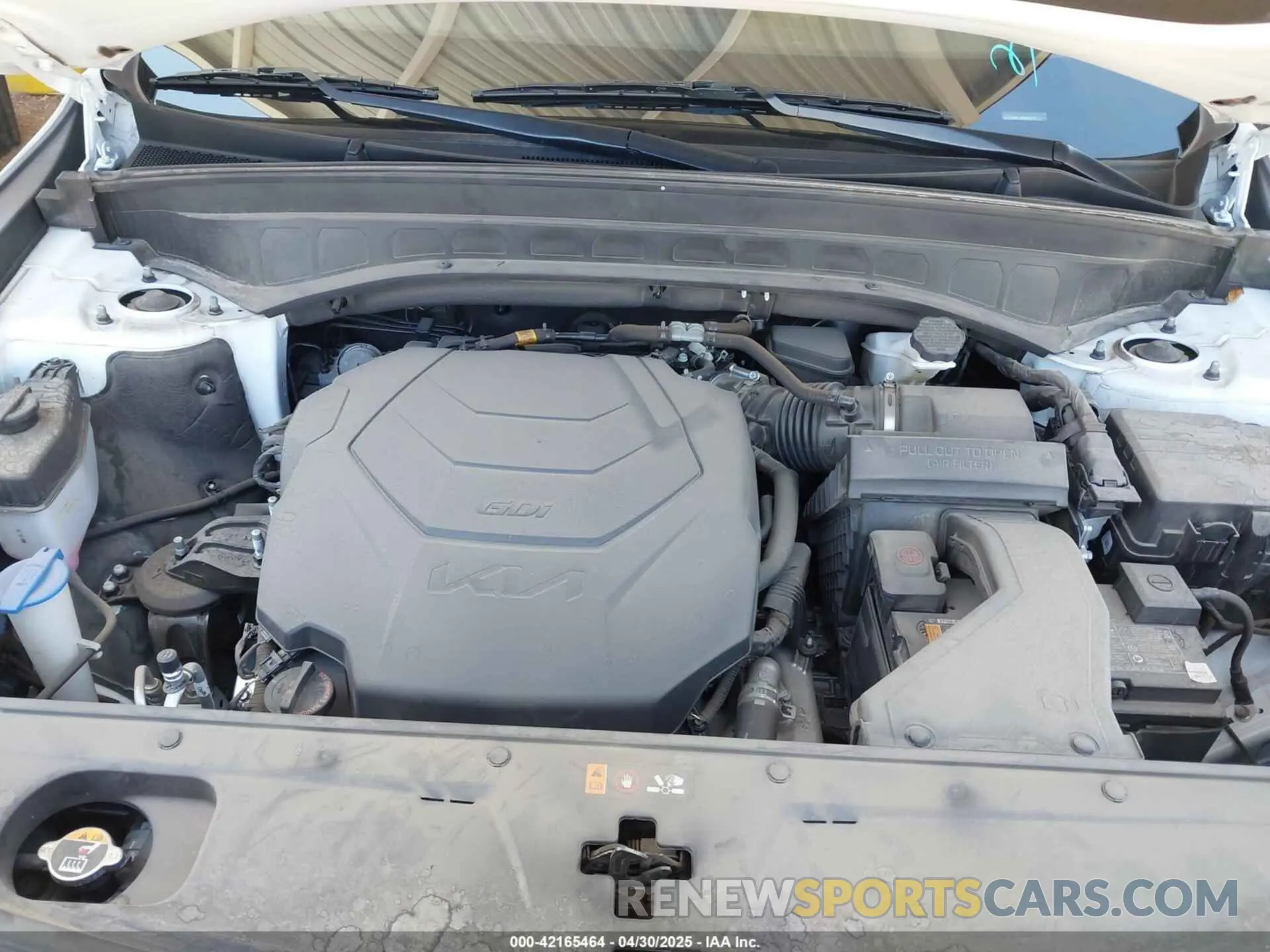 10 fotografías del automóvil dañado 5XYP3DHC1NG262171 KIA TELLURIDE 2022