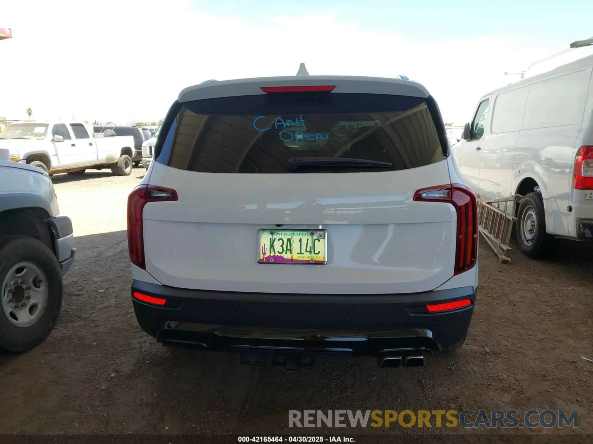 15 fotografías del automóvil dañado 5XYP3DHC1NG262171 KIA TELLURIDE 2022
