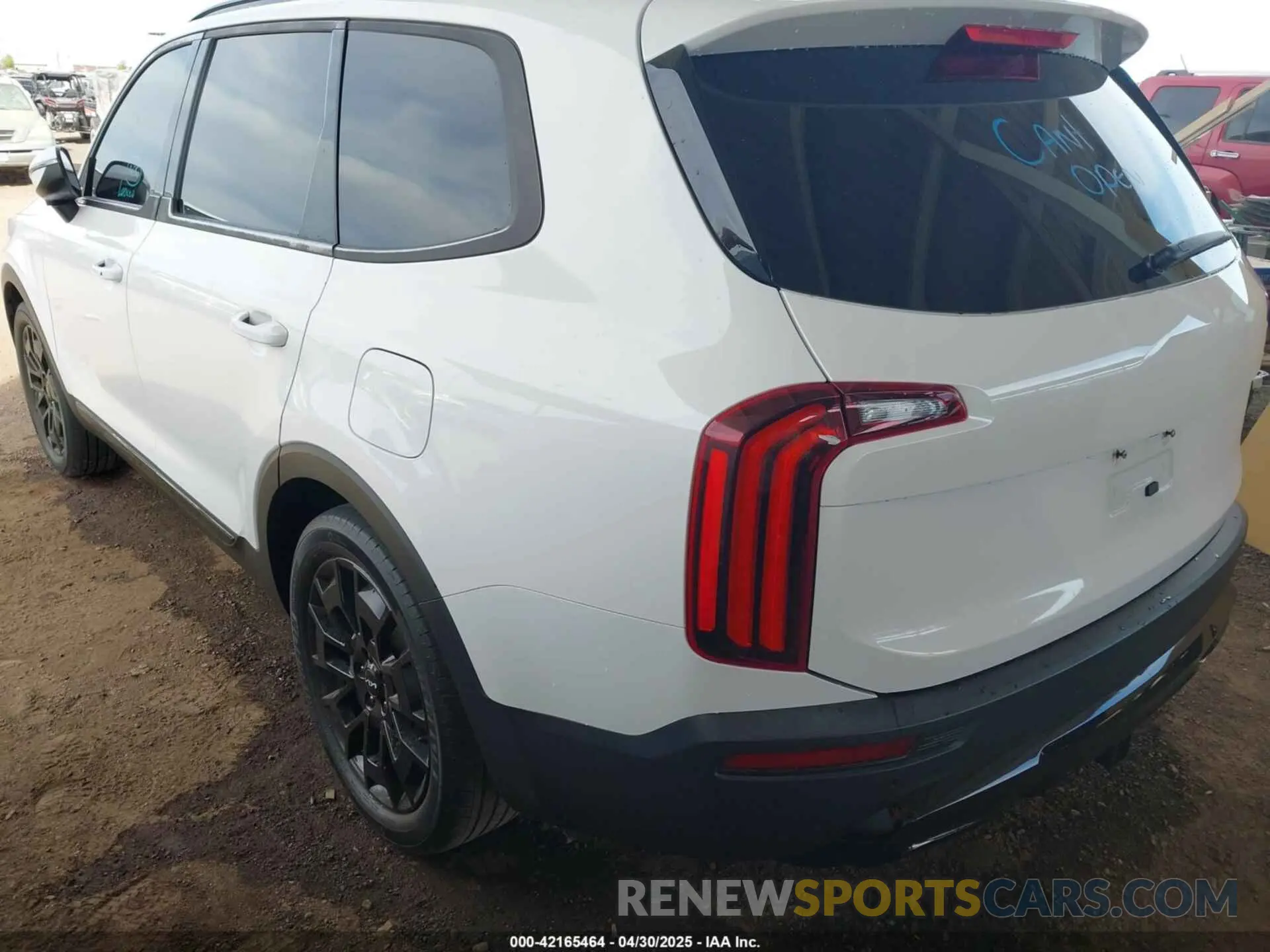 3 fotografías del automóvil dañado 5XYP3DHC1NG262171 KIA TELLURIDE 2022