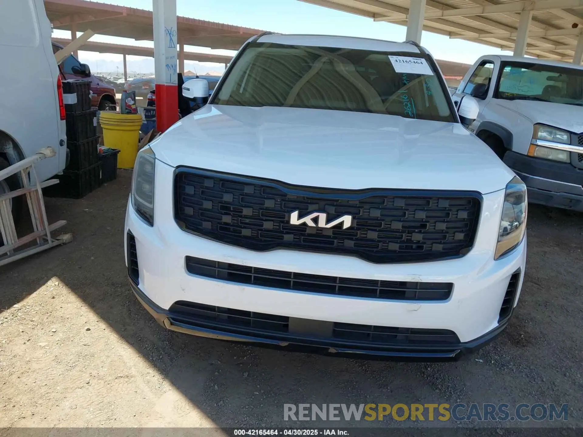 6 fotografías del automóvil dañado 5XYP3DHC1NG262171 KIA TELLURIDE 2022