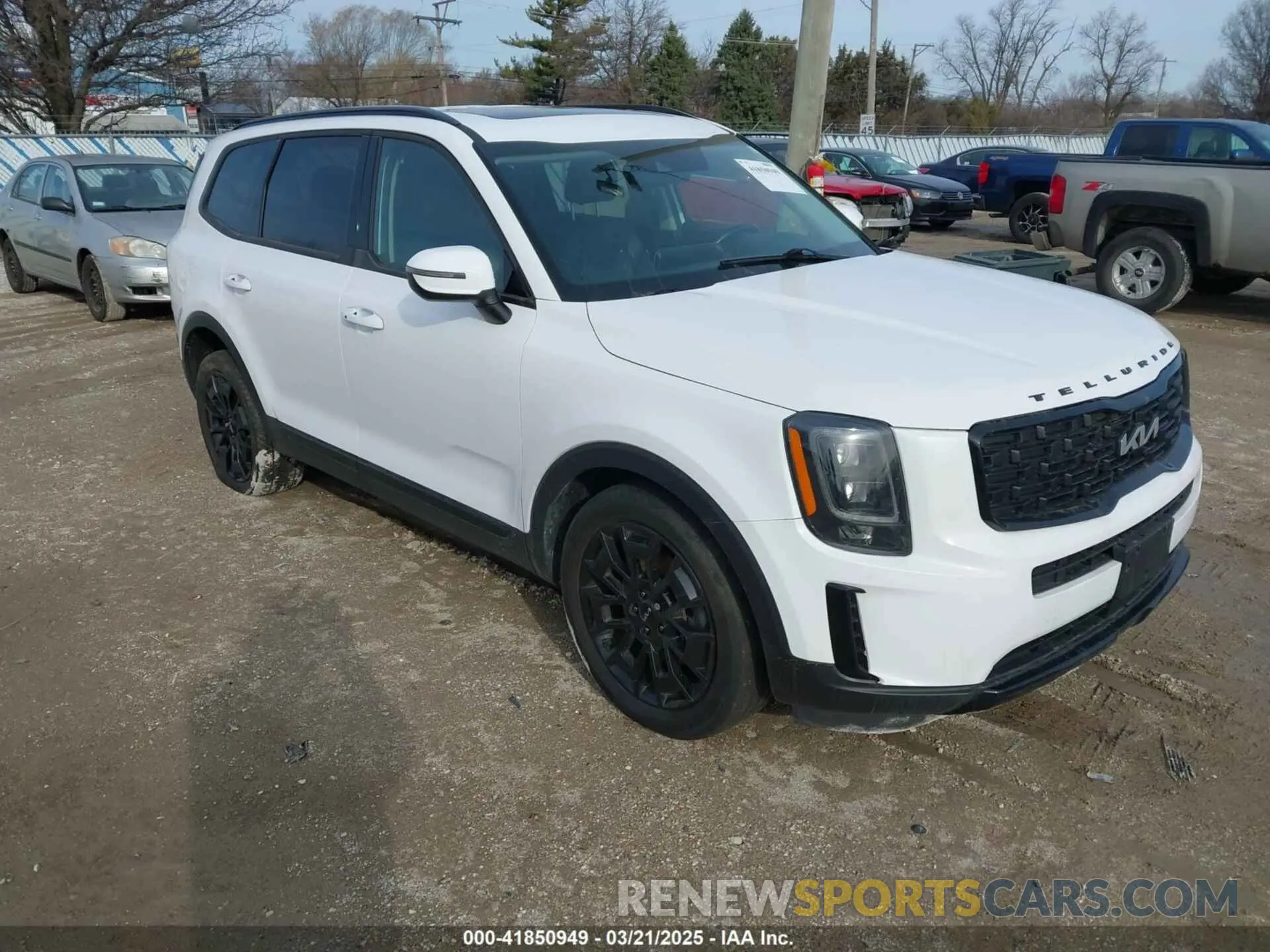 1 fotografías del automóvil dañado 5XYP3DHC3NG204367 KIA TELLURIDE 2022