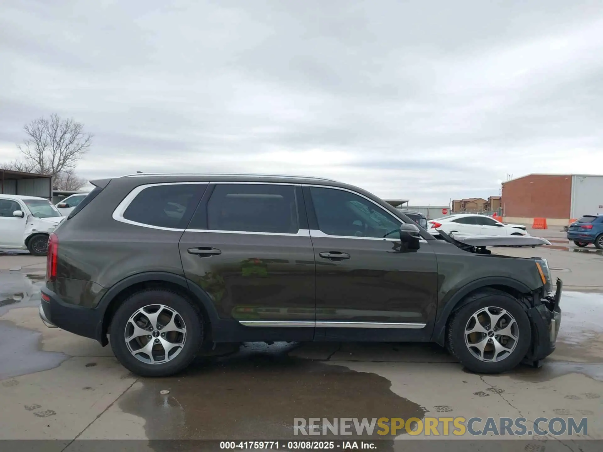 13 fotografías del automóvil dañado 5XYP3DHC3NG222108 KIA TELLURIDE 2022