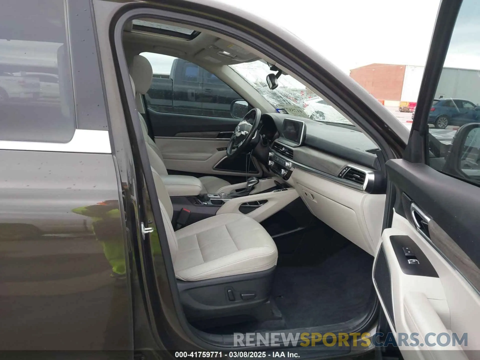 5 fotografías del automóvil dañado 5XYP3DHC3NG222108 KIA TELLURIDE 2022