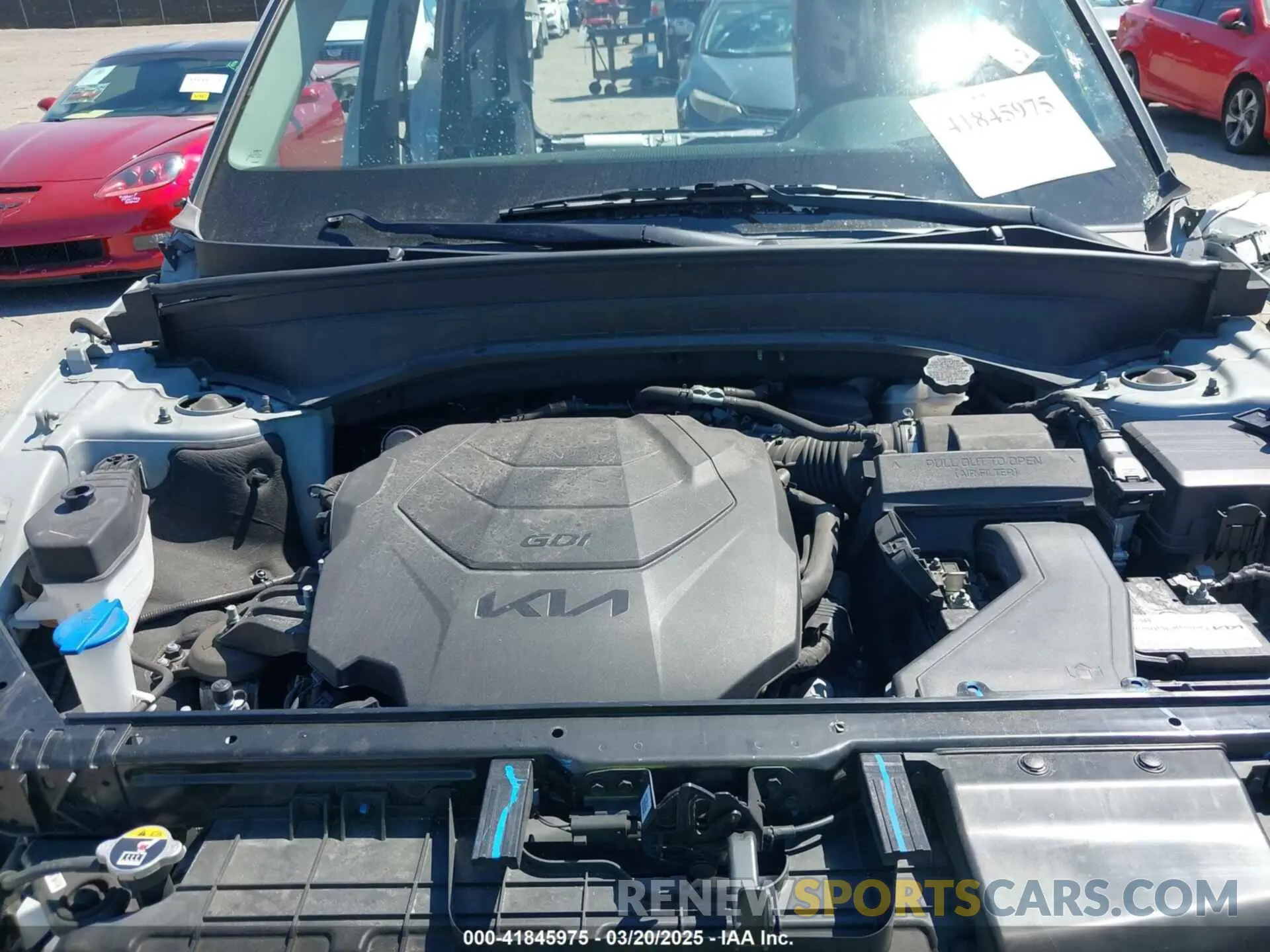 10 fotografías del automóvil dañado 5XYP3DHC3NG274032 KIA TELLURIDE 2022