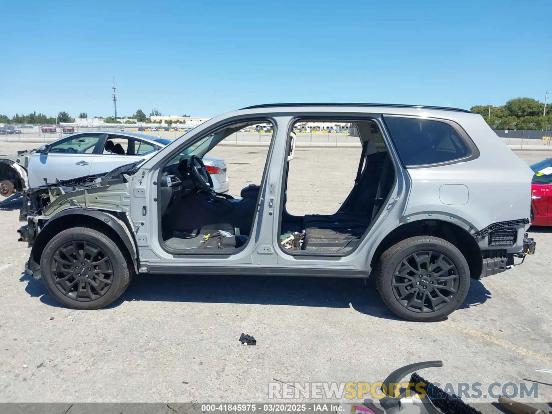 15 fotografías del automóvil dañado 5XYP3DHC3NG274032 KIA TELLURIDE 2022