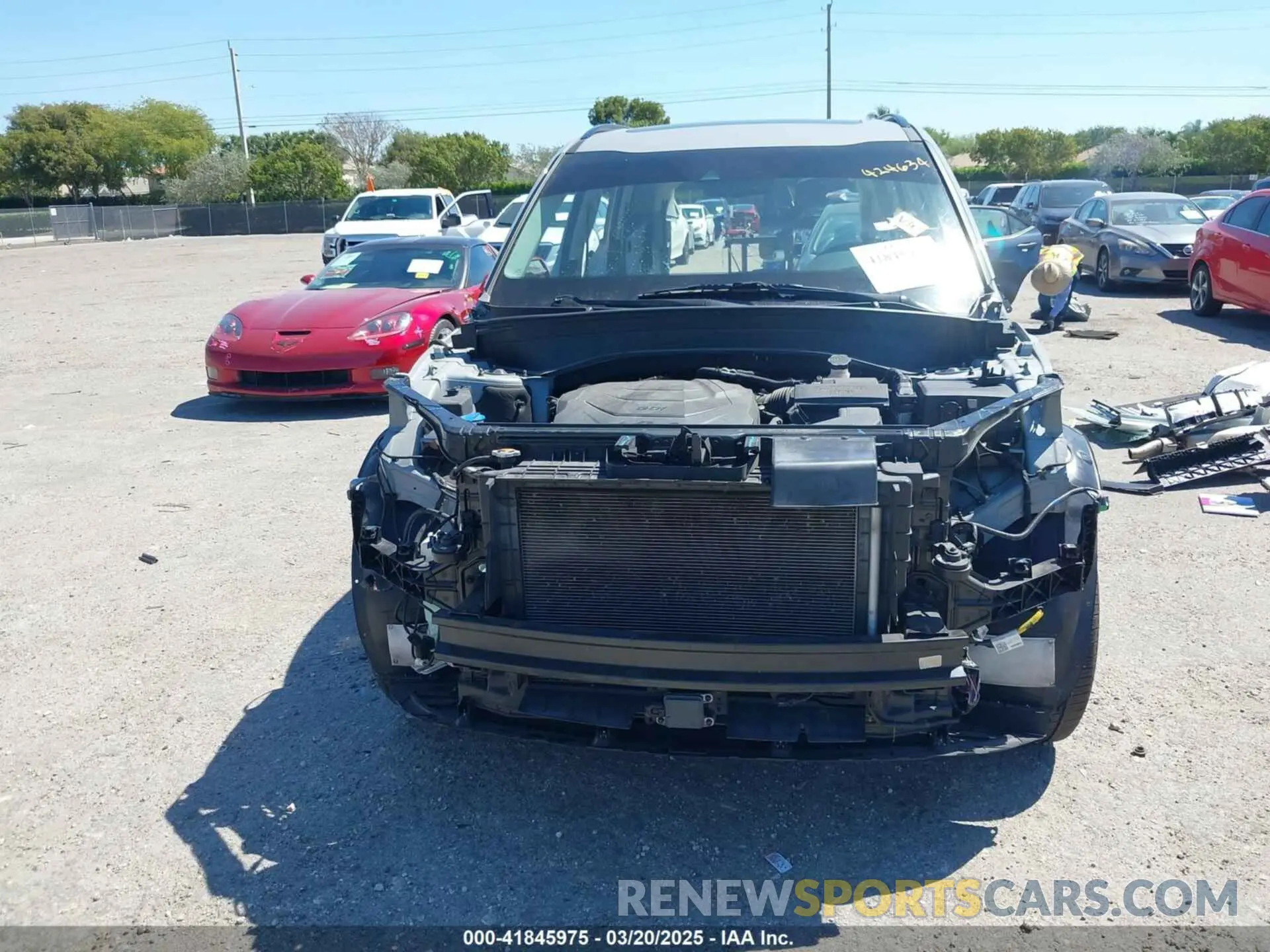 6 fotografías del automóvil dañado 5XYP3DHC3NG274032 KIA TELLURIDE 2022