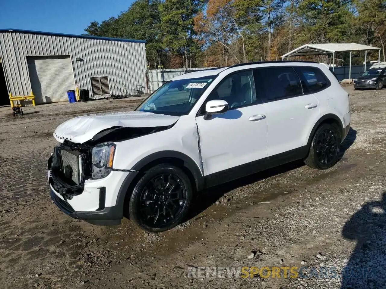 1 fotografías del automóvil dañado 5XYP3DHC4NG280339 KIA TELLURIDE 2022