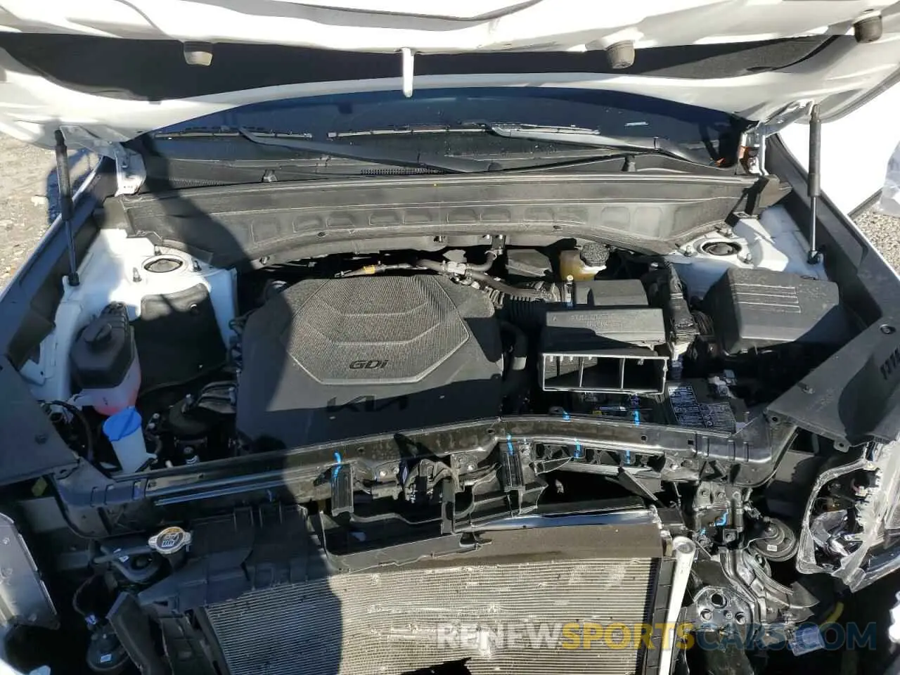 12 fotografías del automóvil dañado 5XYP3DHC4NG280339 KIA TELLURIDE 2022