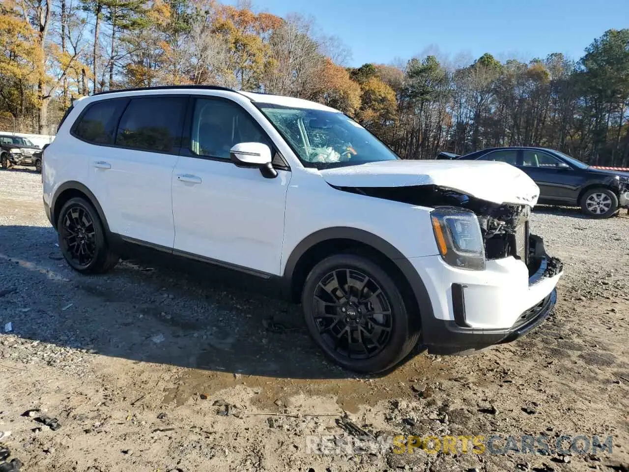 4 fotografías del automóvil dañado 5XYP3DHC4NG280339 KIA TELLURIDE 2022