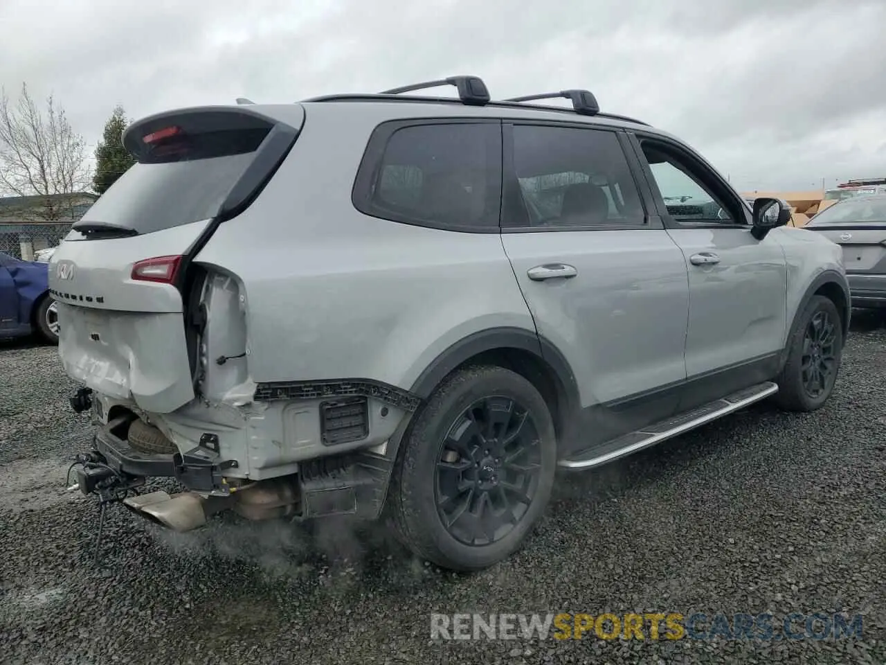 3 fotografías del automóvil dañado 5XYP3DHC6NG274705 KIA TELLURIDE 2022